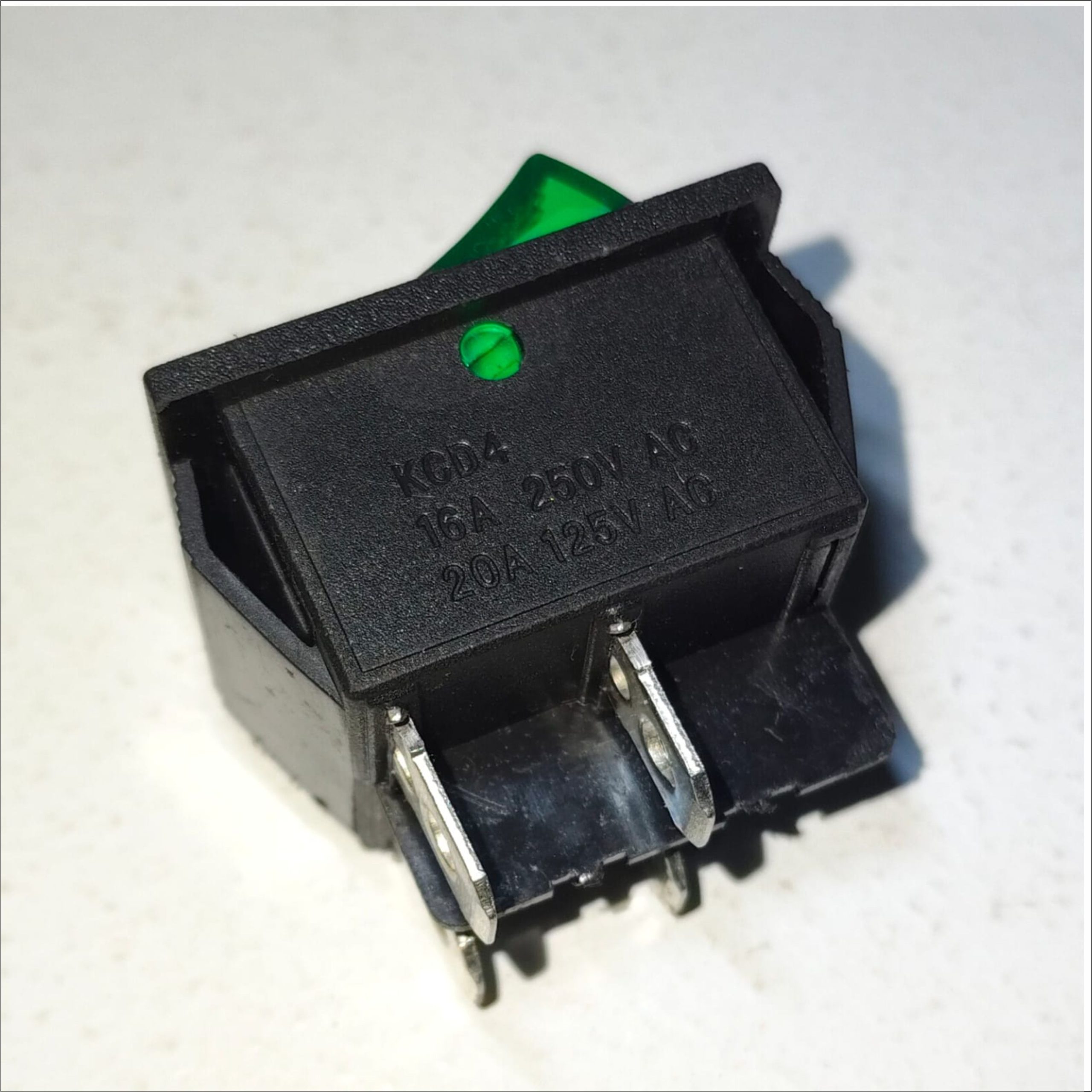 ON/OFF 2 Position 4 Pin DPST Rocker Switch 16A/250V KCD 4 - Image 3